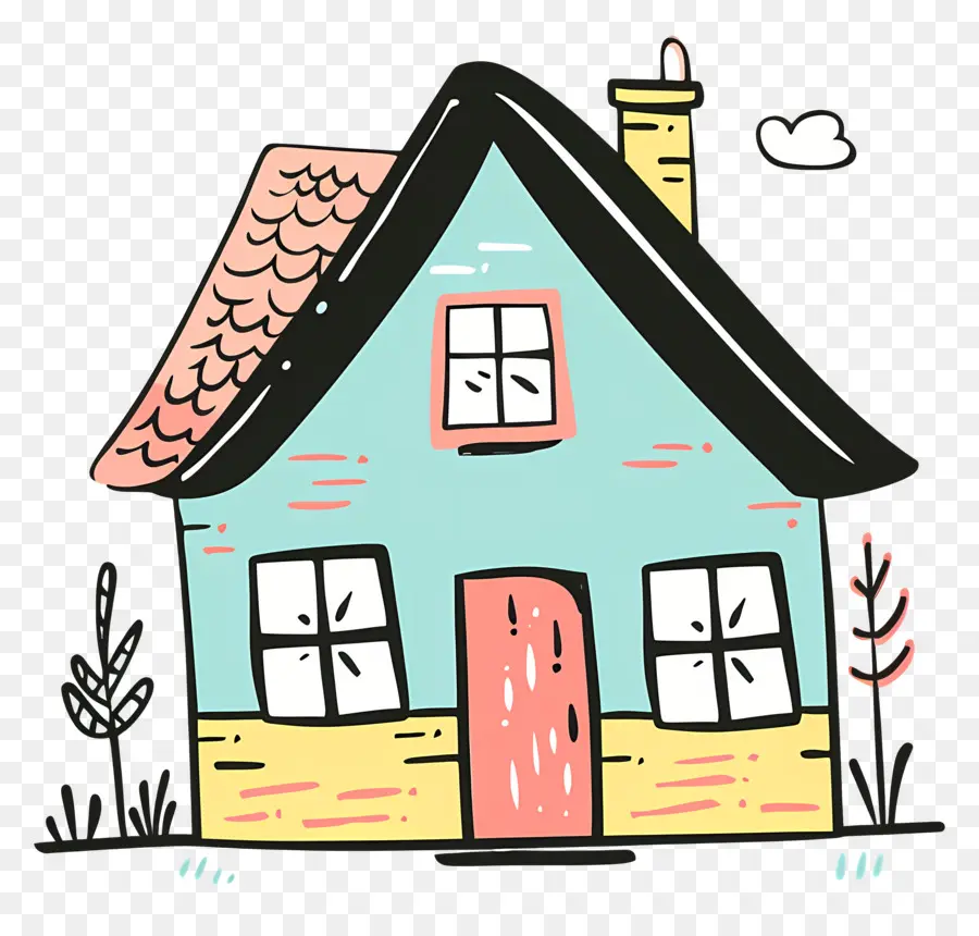 Doodle，Petite Maison Blanche PNG