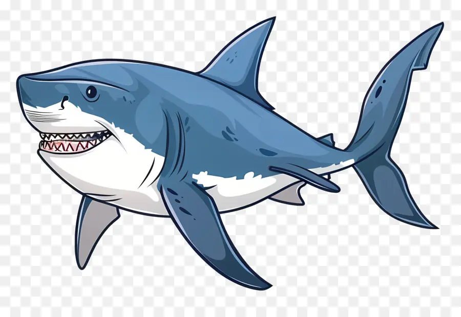 Dessin Animé Requin，Requin PNG