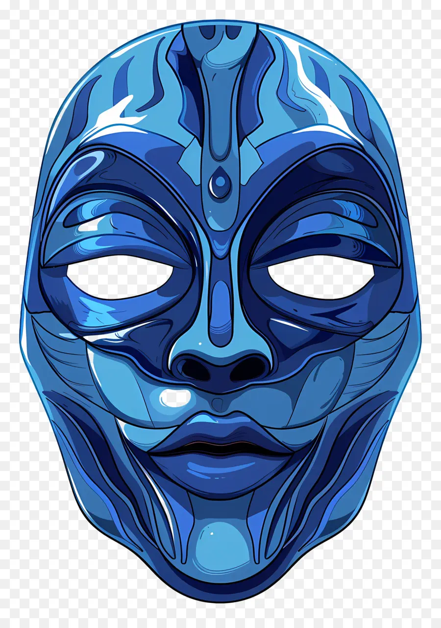 Masque，Masque Bleu PNG