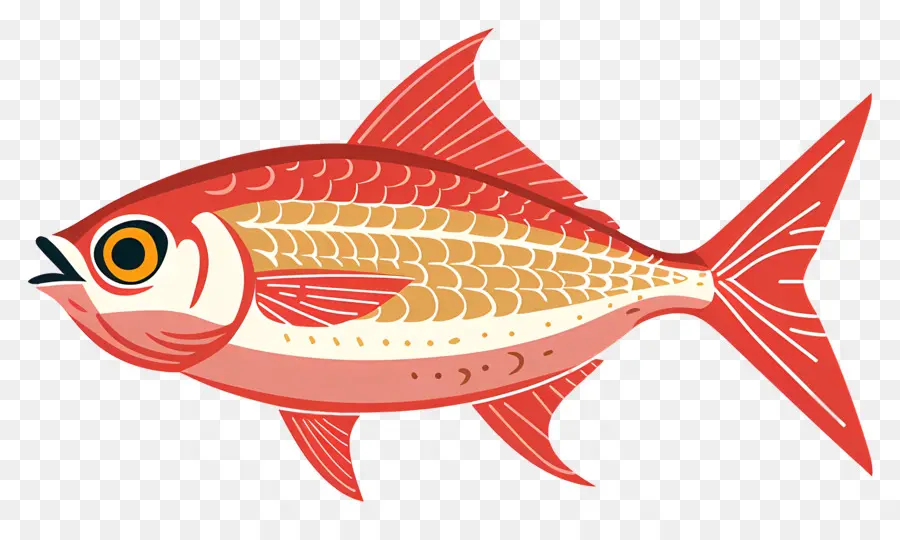 Les Poissons Clipart，Poisson Rouge PNG