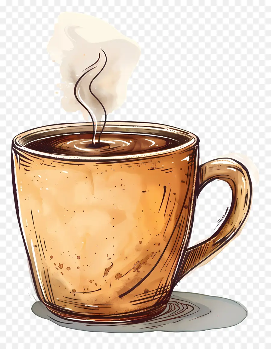 Tasse à Café，Café Chaud PNG