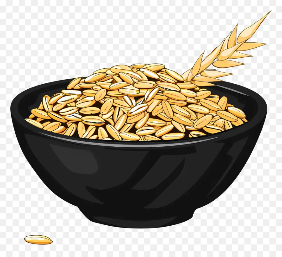 L'avoine，Grains D'or PNG