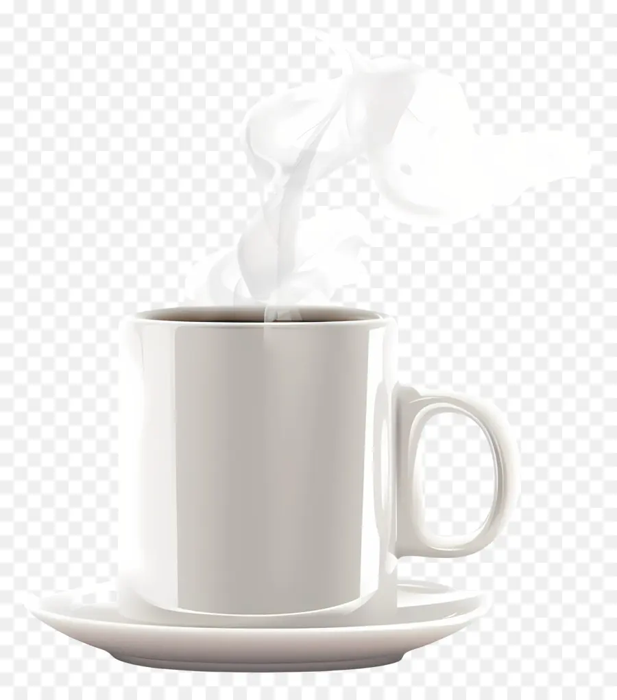 Tasse à Café，Tasse De Porcelaine Blanche PNG