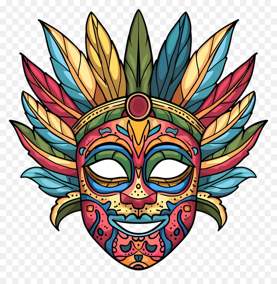 Masque，Masque Coloré PNG