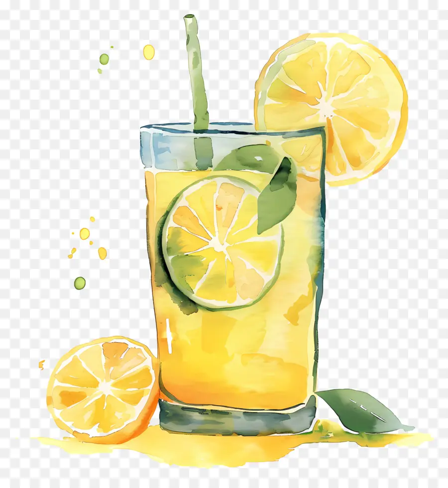 De La Limonade，Verre PNG