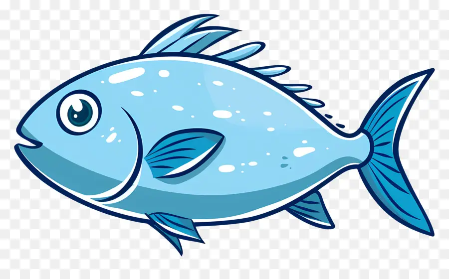 Les Poissons Clipart，Poisson Bleu PNG