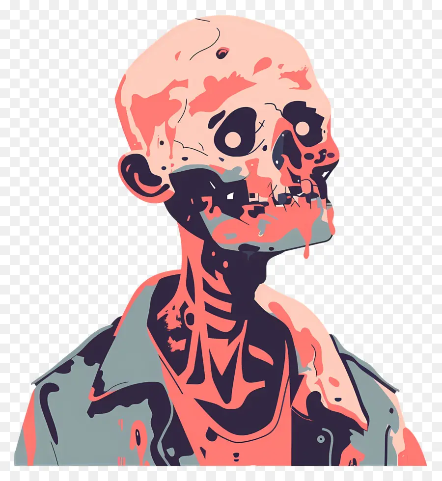 Zombie，Squelette PNG