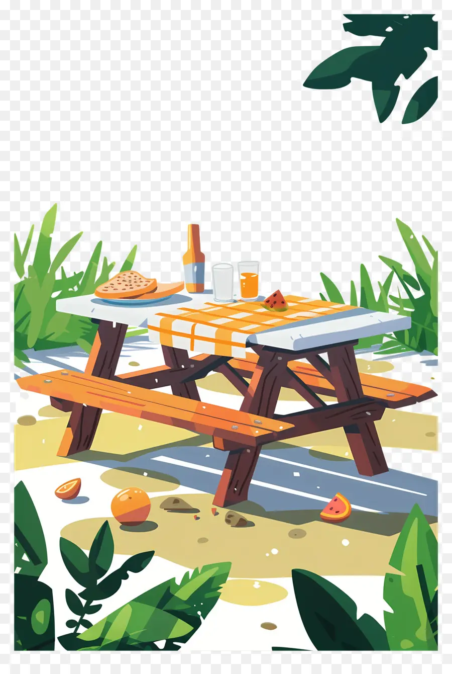 Table De Pique Nique，Pique Nique PNG