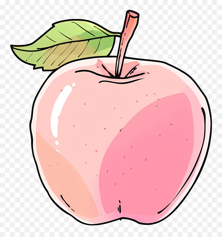 Doodle Pomme，Rose Pomme PNG