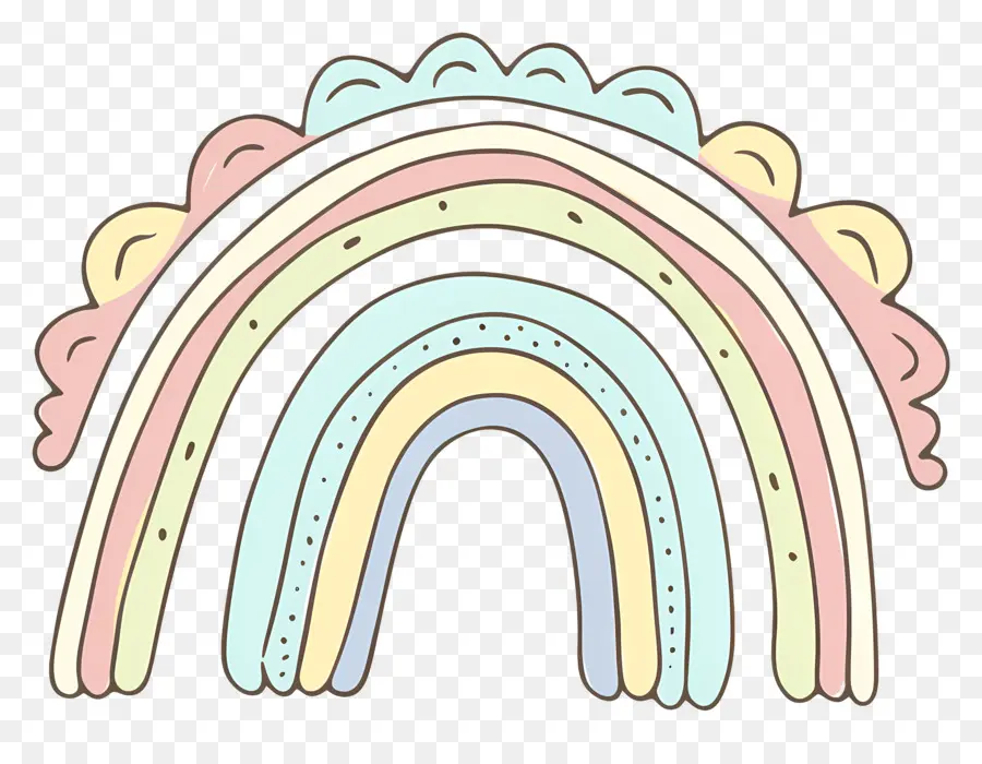 Doodle Arc En Ciel，Arc En Ciel PNG