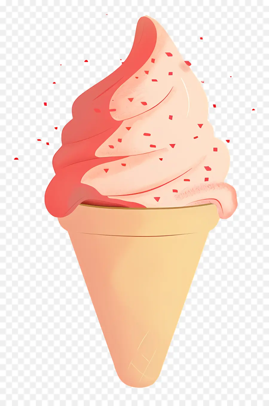 Crème Glacée Clipart，Cornet De Crème Glacée PNG