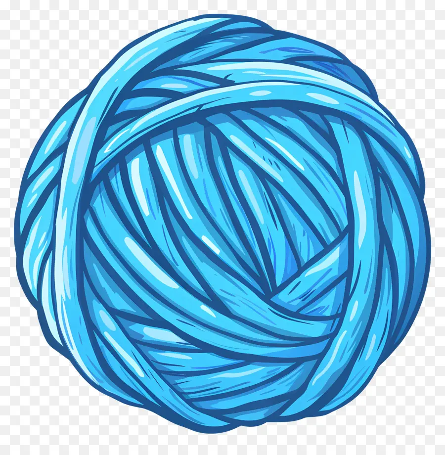 Boule De Fil Bleu，Fil Bleu PNG