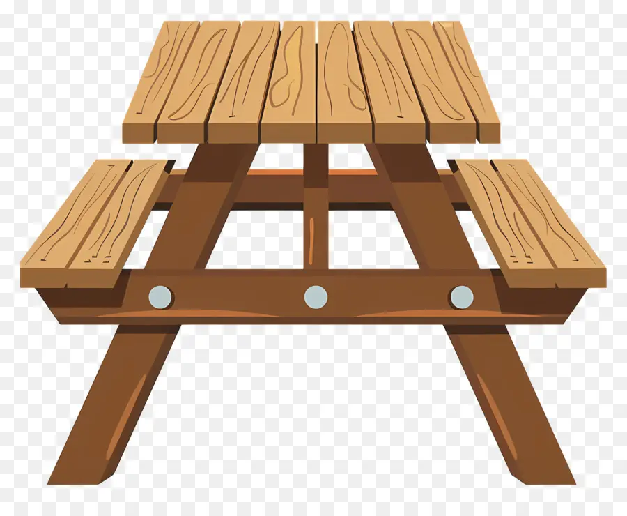 Table De Pique Nique，Table De Pique Nique En Bois PNG