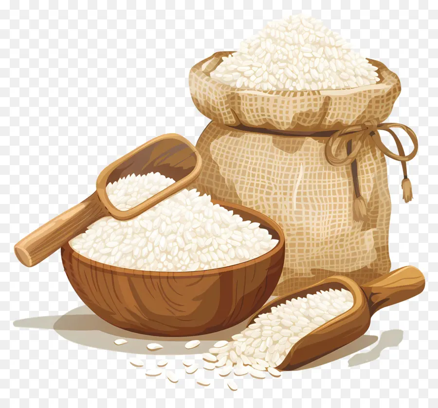 Riz，Sac PNG