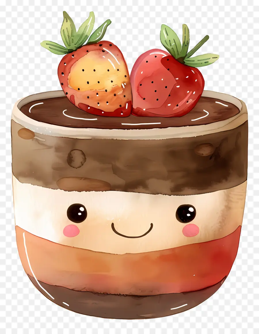 Pudding Kawaii，Gâteau PNG