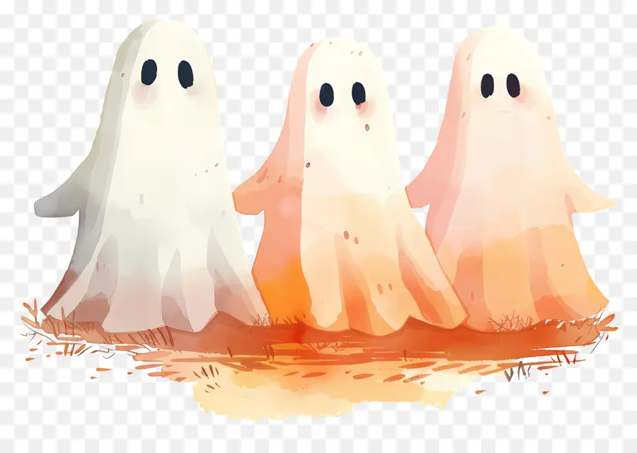 Halloween Fantôme，Dessin Animé PNG