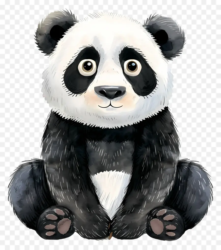 Dessin Animé De Panda，Ours De Panda PNG