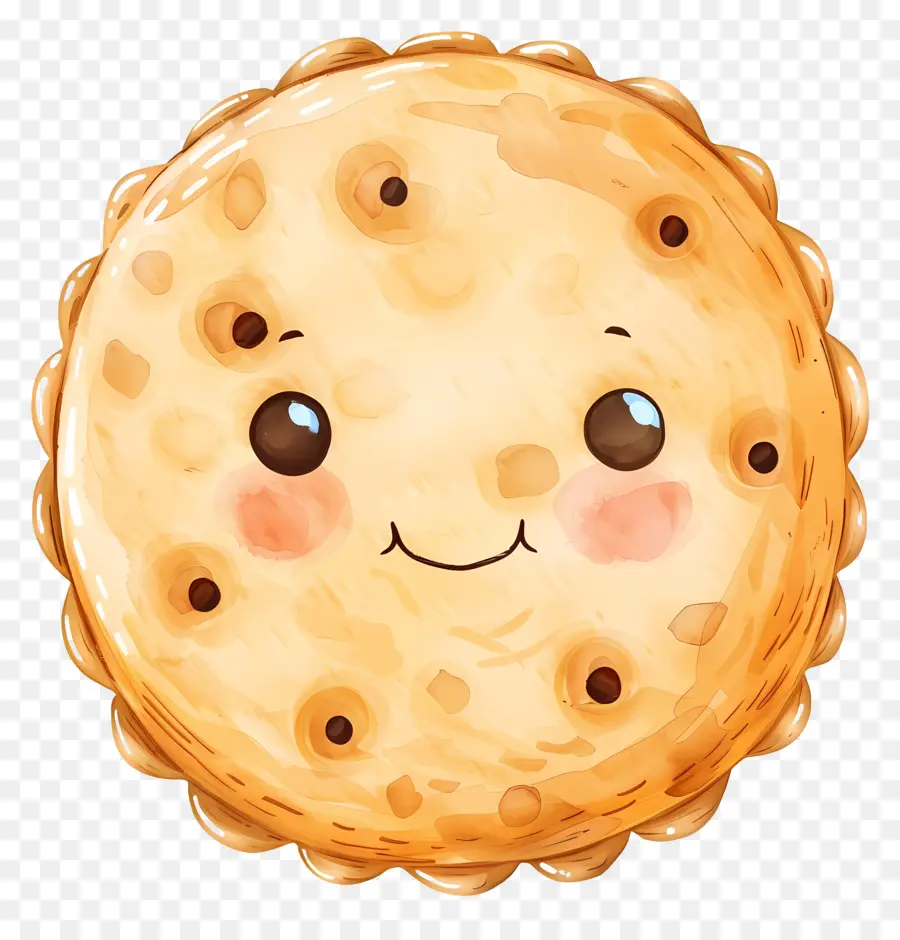 Biscuits De Farine D'avoine，Biscuit De Dessins Animés PNG