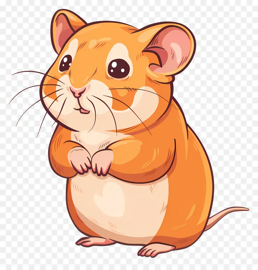 Hamster，Fourrure Brun PNG