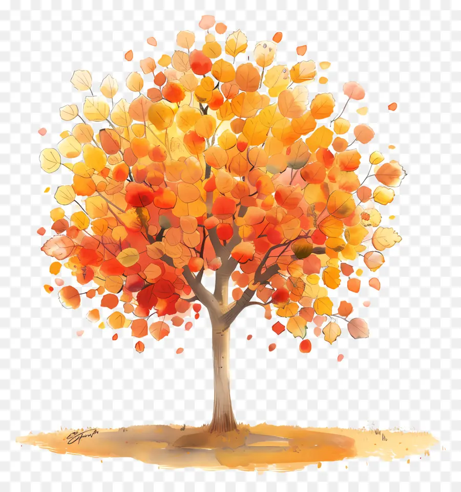 Automne, Arbre，Arbre PNG