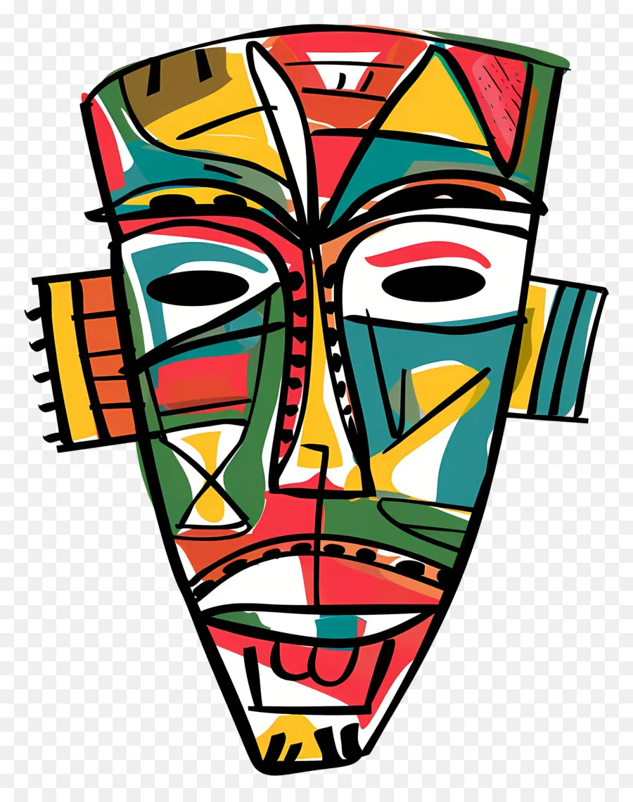 Masque，Masque Coloré PNG