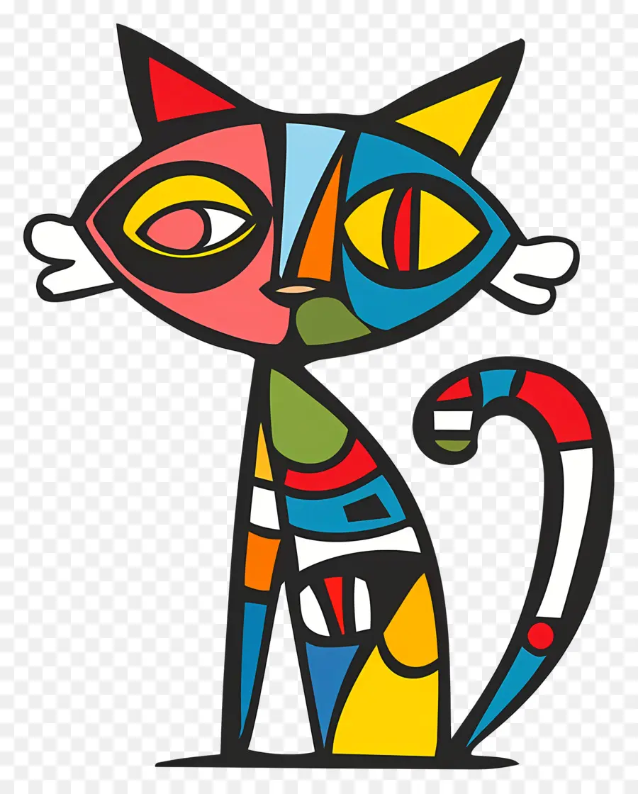 Chat De Dessin Animé，Chat De Dessin PNG