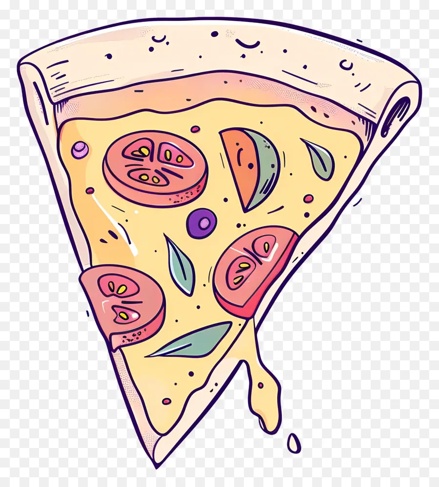 Pizza Doodle，Pizza PNG