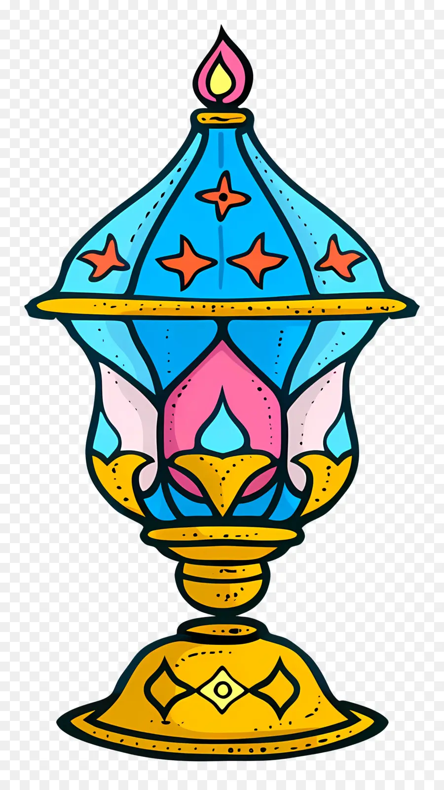 Islamique De La Lampe，Lampe Colorée PNG