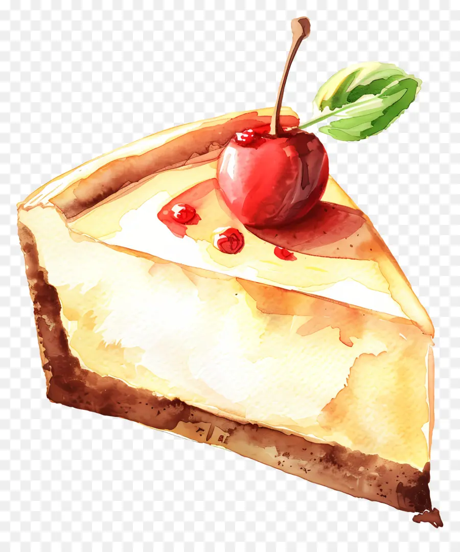 Cheesecake，Cerise PNG