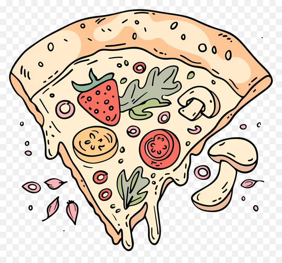 Pizza Doodle，Pizza PNG