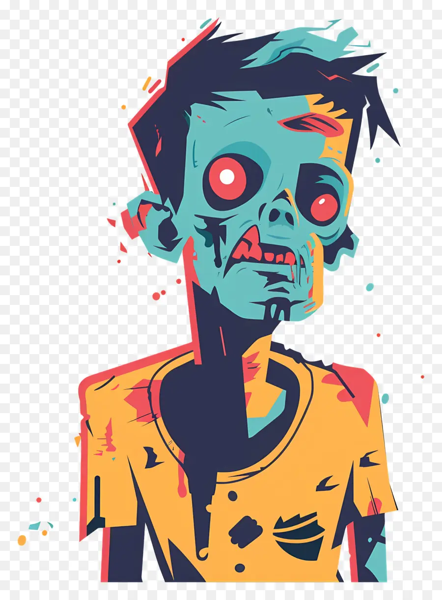 Zombie，Coloré PNG