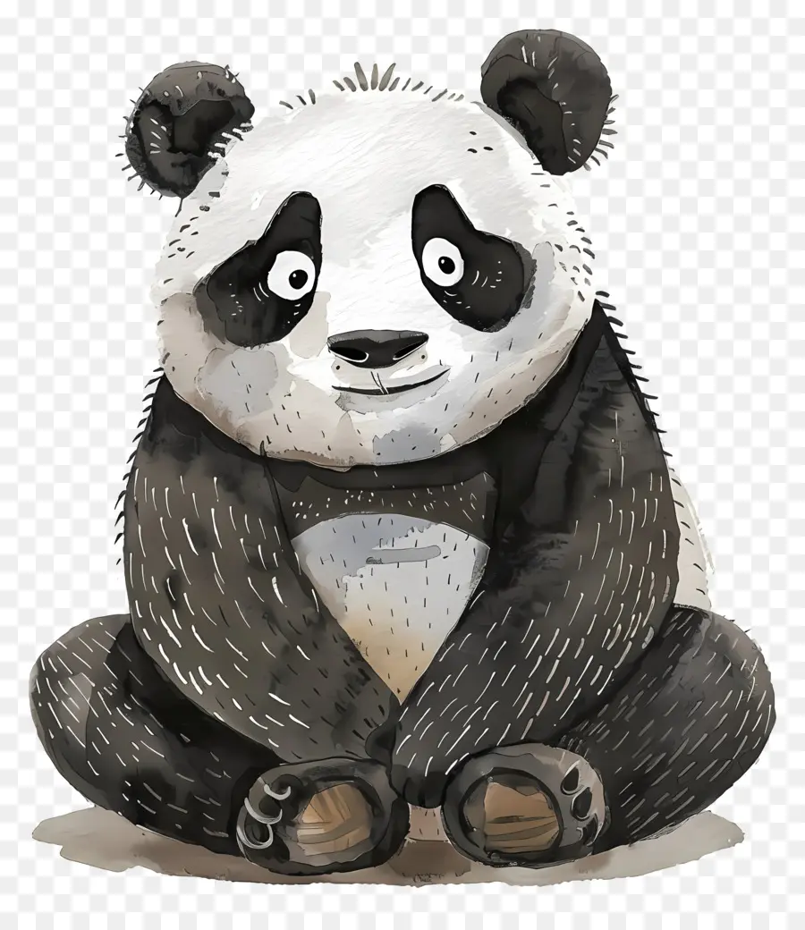 Dessin Animé De Panda，Ours De Panda PNG