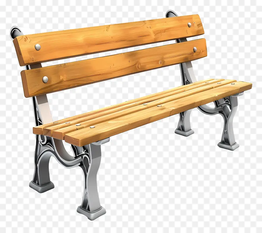 Banc En Bois，Banc De Parc PNG