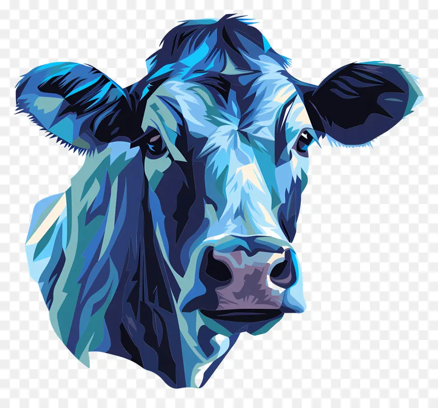 Vache，Noir Et Blanc PNG