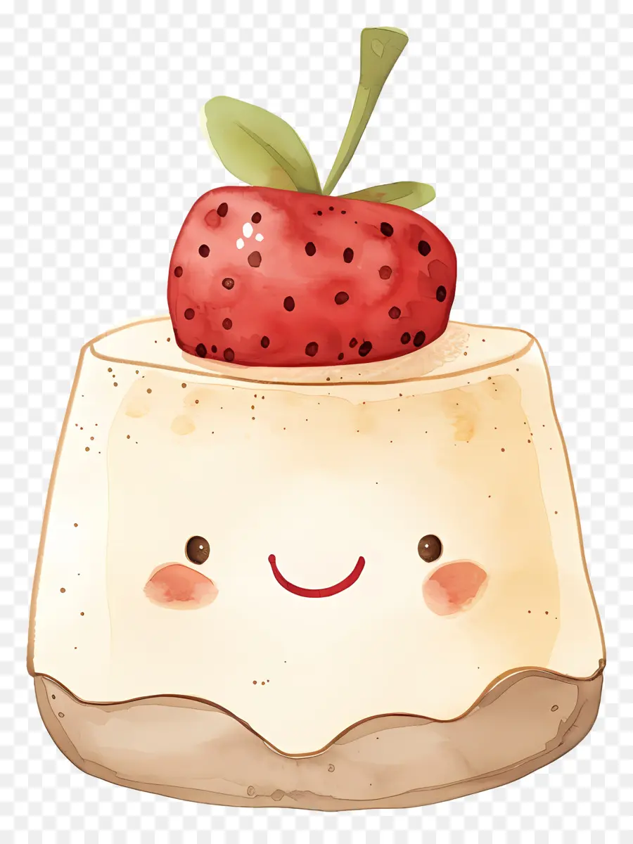 Pudding Kawaii，Gâteau PNG