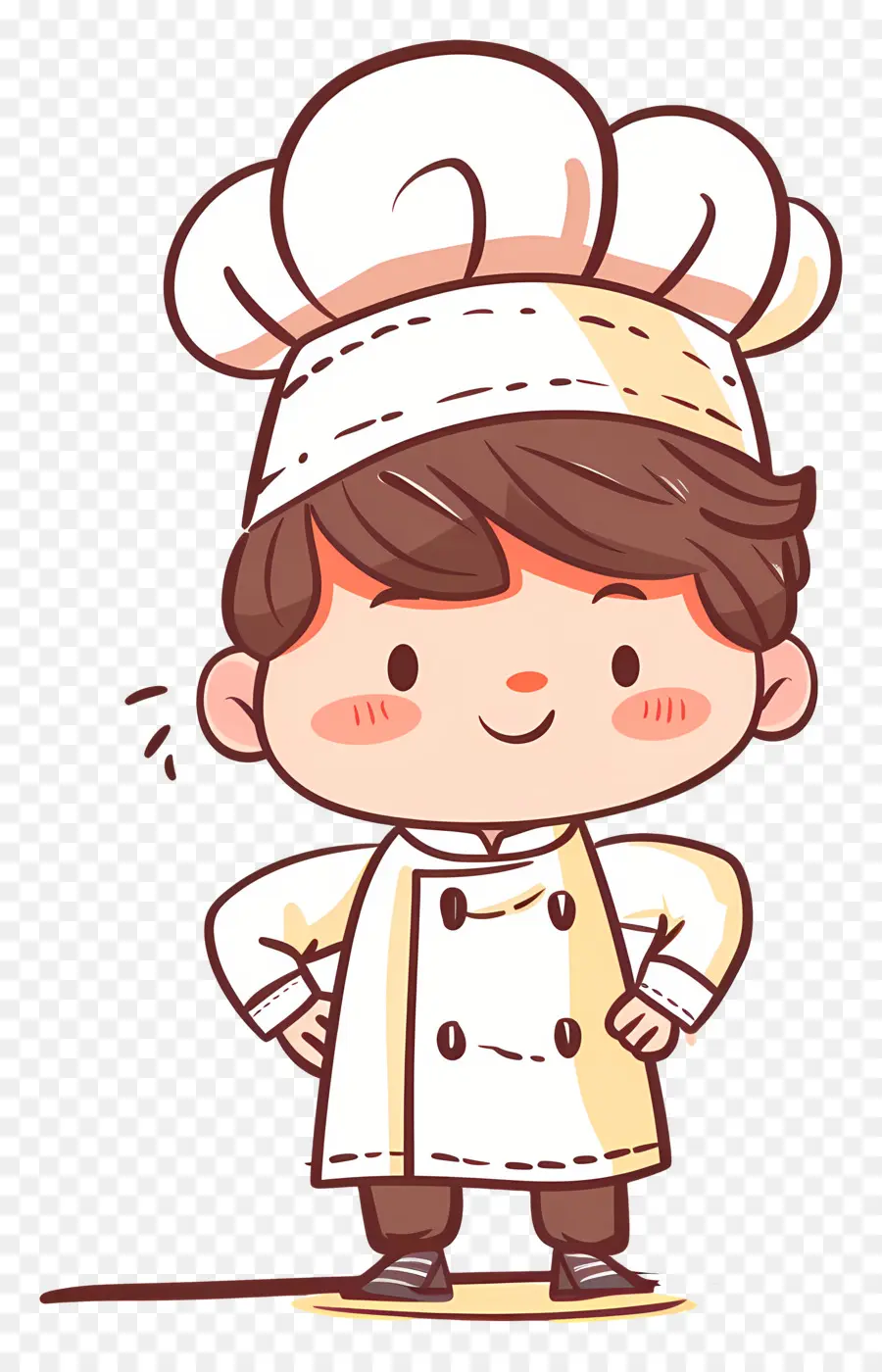 Doodle Chef，Dessin Animé Chef PNG