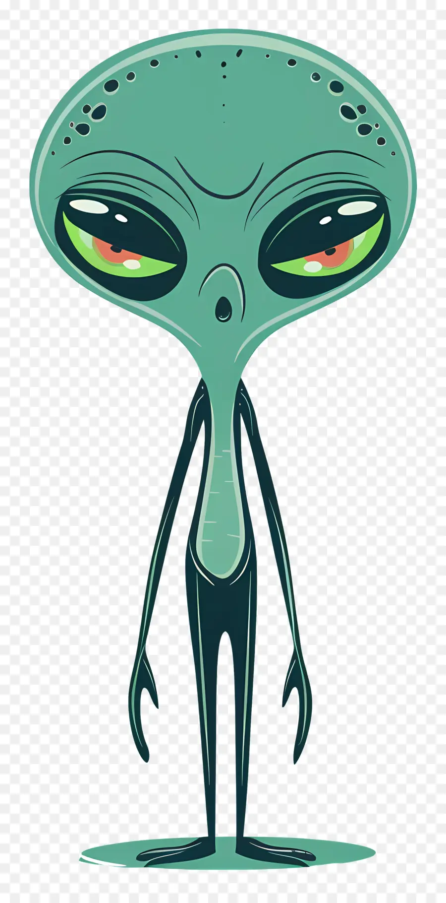 Alien De Dessin Animé，Étranger PNG