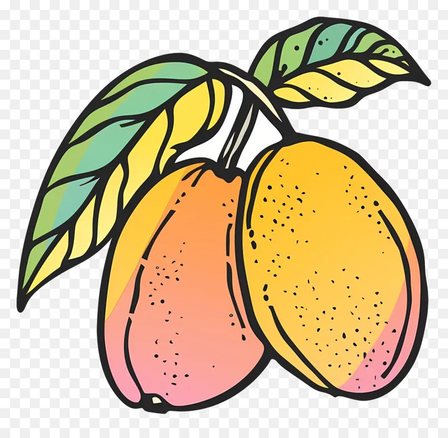 Doodle Mangue，La Mangue PNG