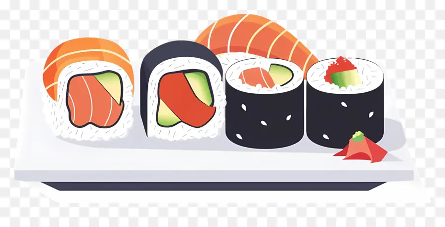 Sushi，Rouleaux PNG