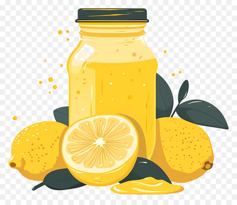 Crème De Citron，Le Jus De Citron PNG