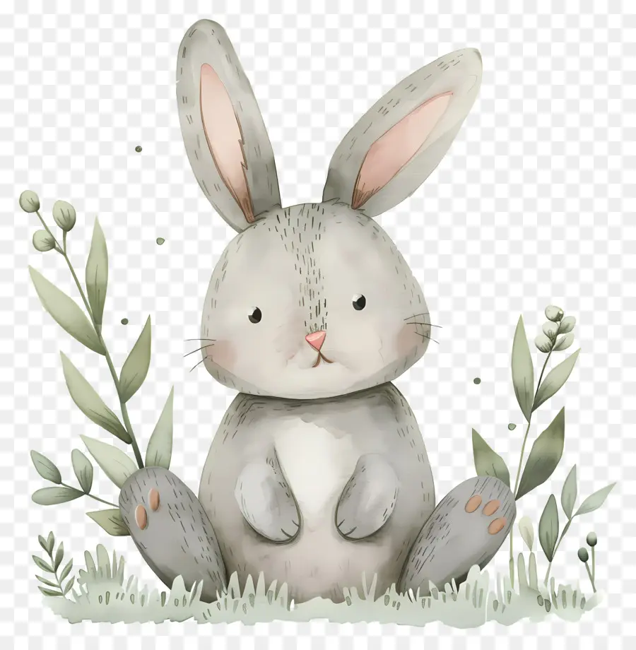 Dessin Animé Lapin，Lapin Mignon PNG