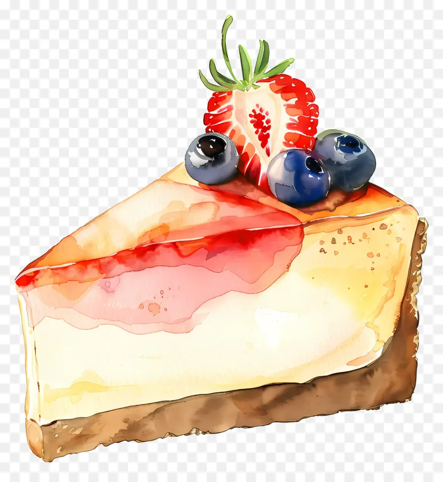 Cheesecake，Les Bleuets PNG