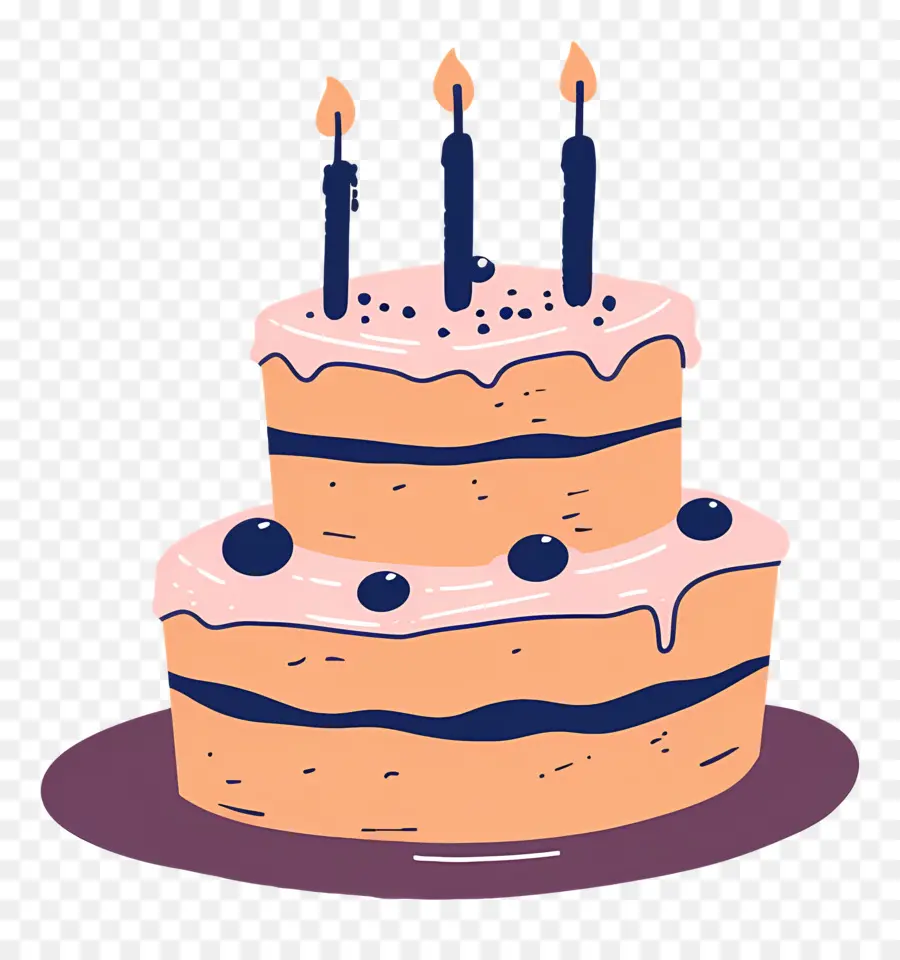 Gâteau D'anniversaire，Chocolat PNG