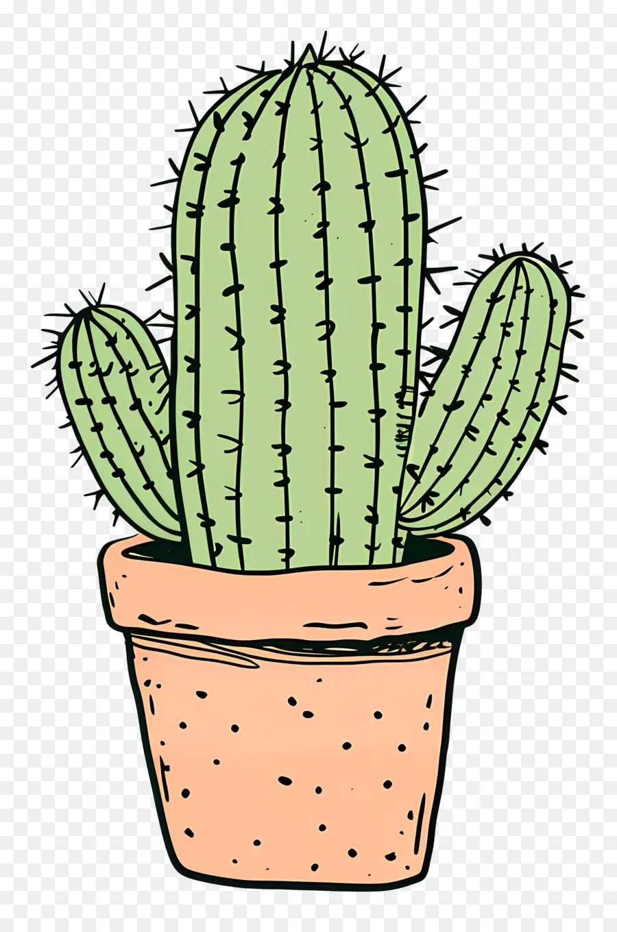 Vert Cactus，Cactus PNG