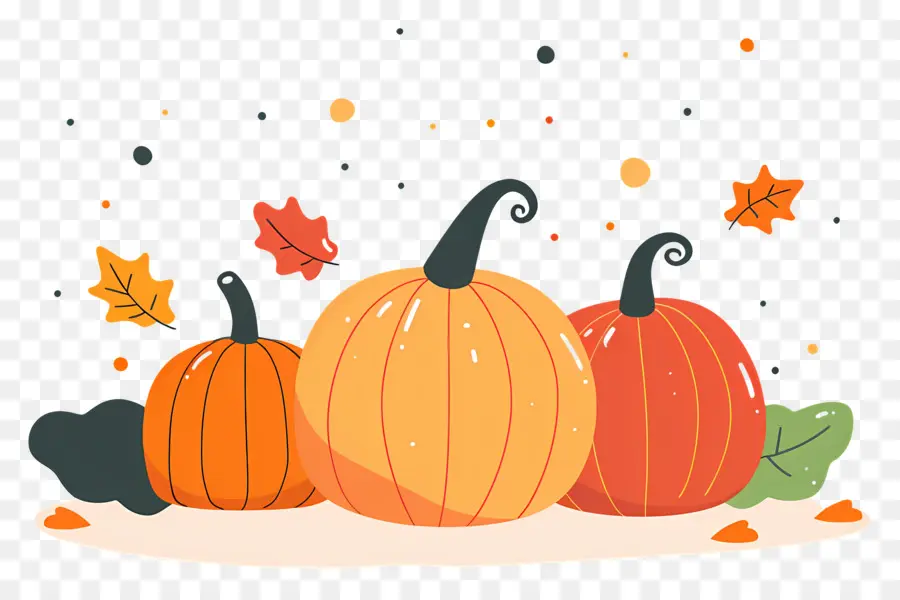 Pumpkins De Thanksgiving，Citrouille PNG