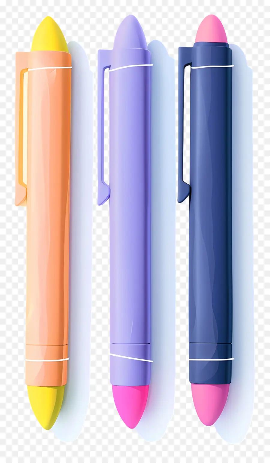 Surligneurs，Crayon PNG