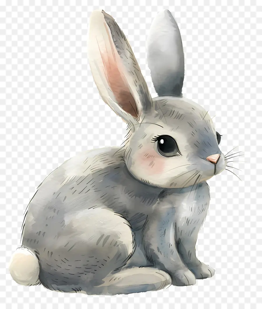 Lapin De Dessin Animé，Lapin Mignon PNG