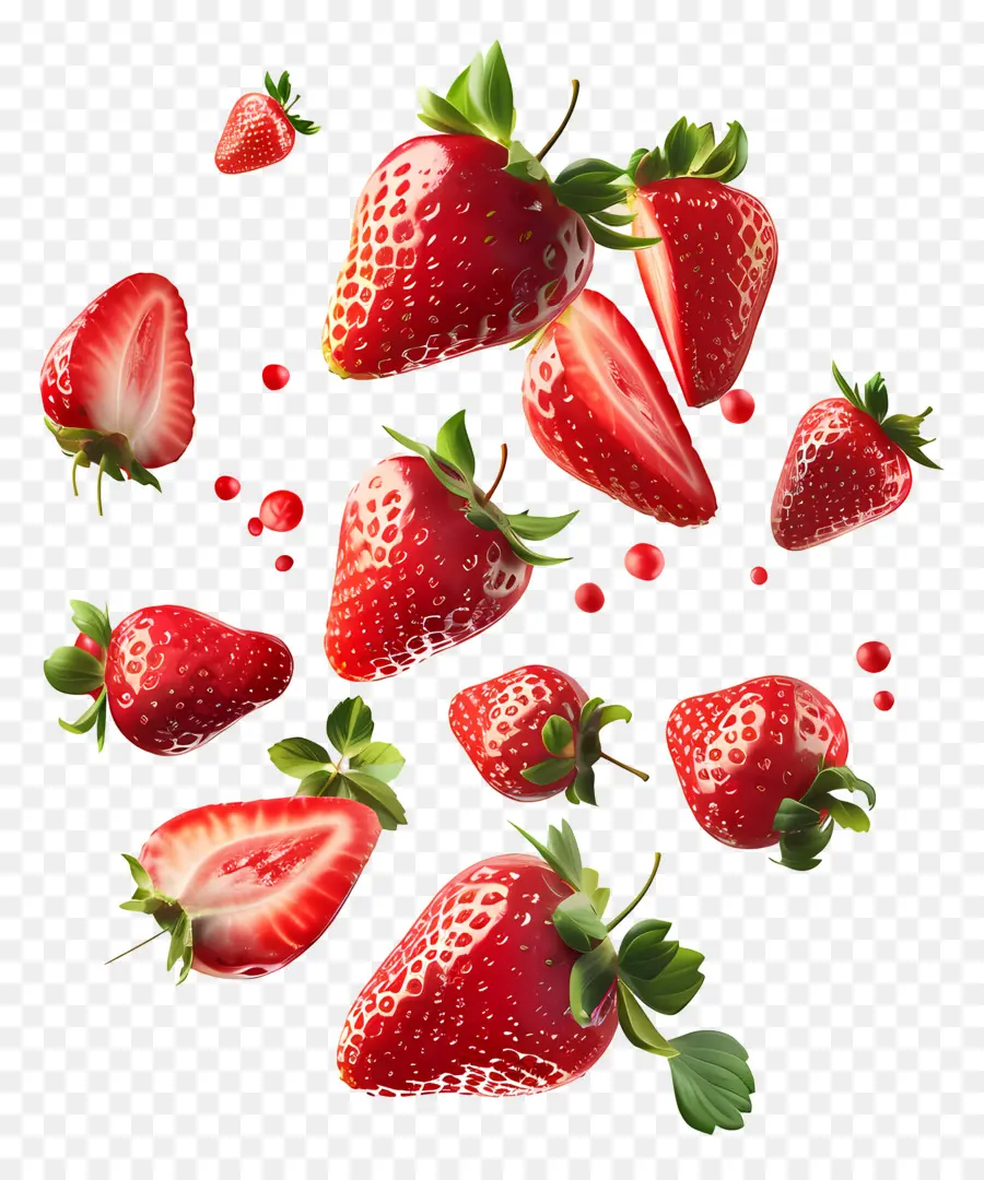 Fraises，Rouge PNG