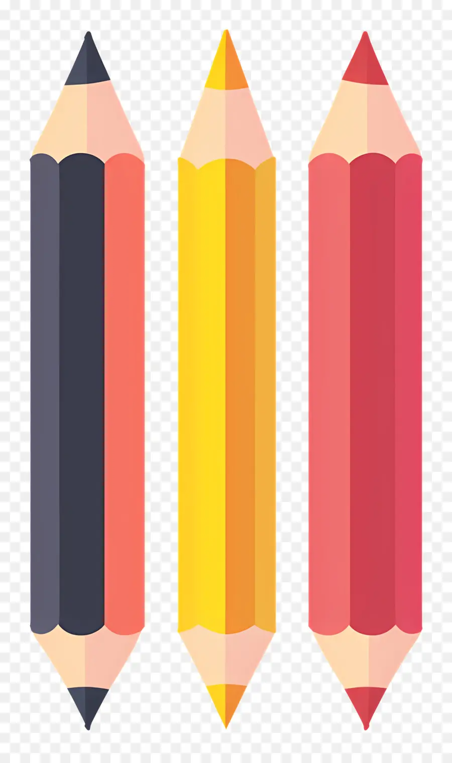 Crayons，Crayons De Couleur PNG