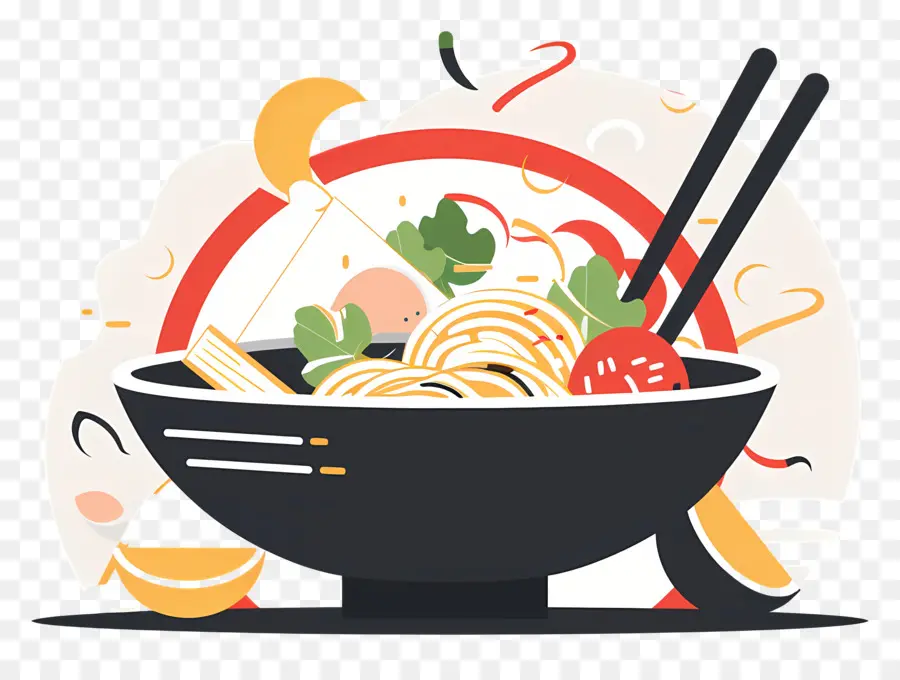 Udon，Nouilles PNG